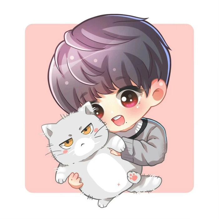 Ảnh Tiêu Chiến chibi siêu dễ thương
