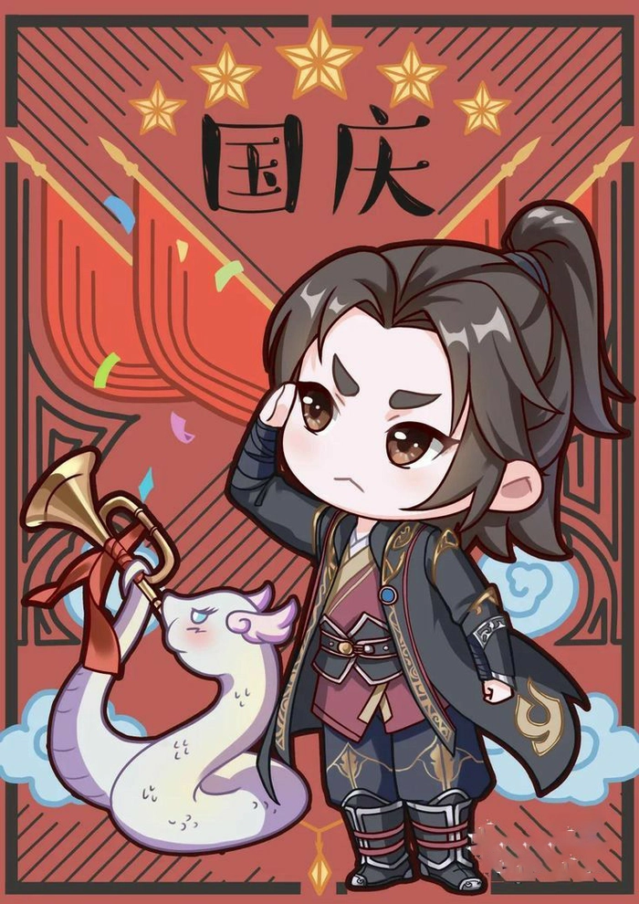Ảnh Tiêu Viêm chibi cute bá đạo