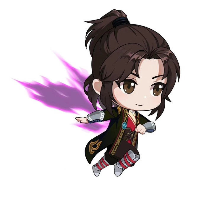 Ảnh Tiêu Viêm chibi hài hước dễ thương