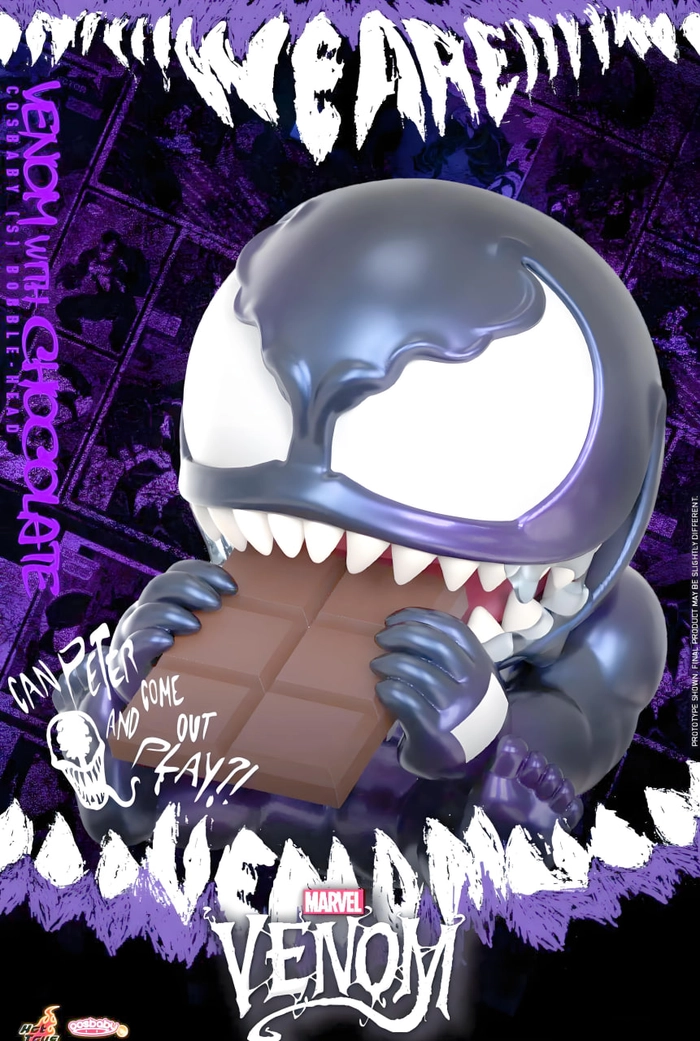 Ảnh Venom chibi hài hước vui nhộn