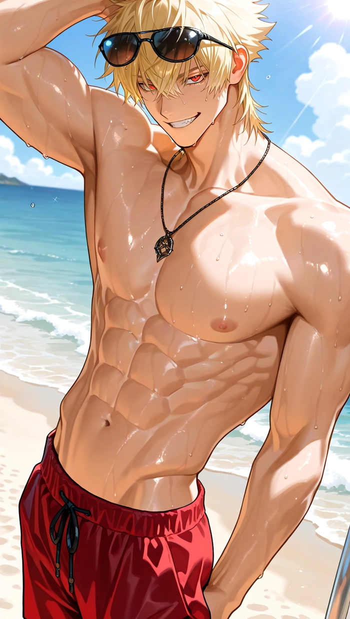 Ảnh anime nam ngầu đẹp trai mê ly