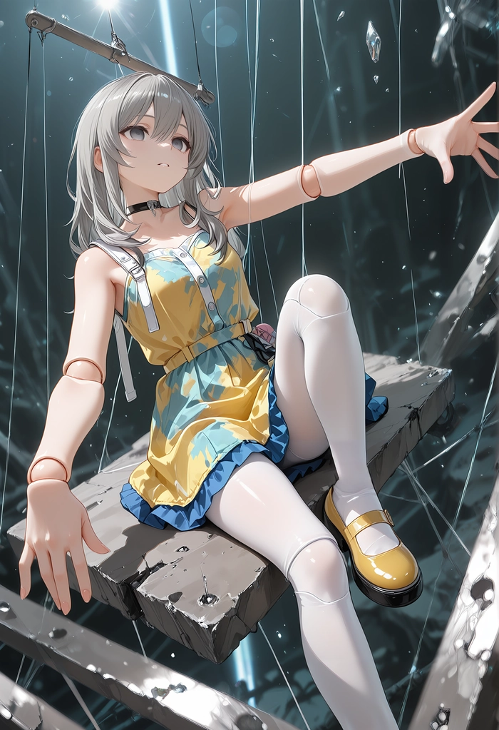 Ảnh anime nữ buồn che mặt bí ẩn