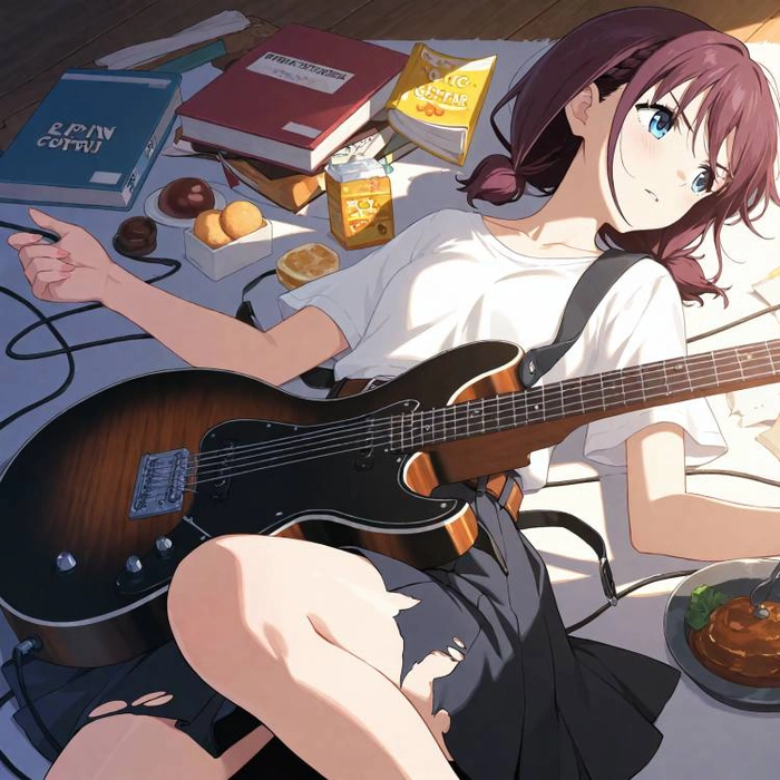 Ảnh anime nữ buồn cute dễ đồng cảm