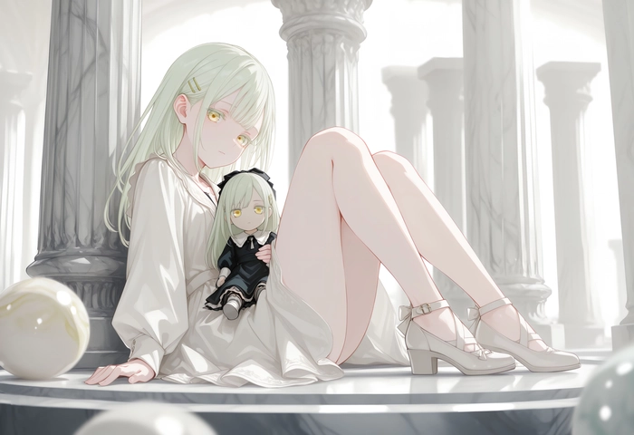 Ảnh anime nữ buồn cute dễ thương
