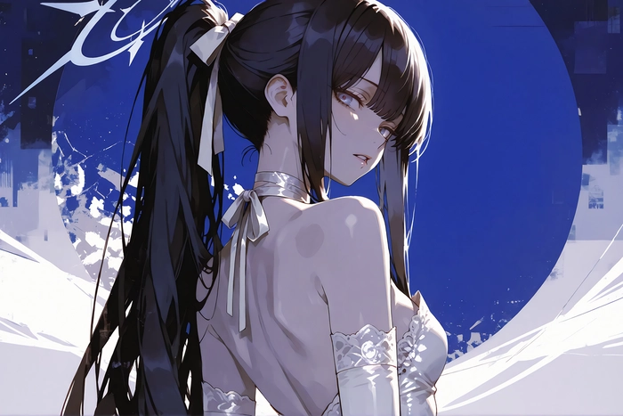 Ảnh anime nữ buồn cute nhẹ nhàng