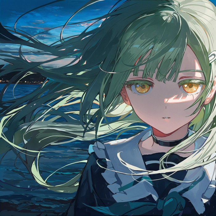 Ảnh anime nữ buồn lạnh lùng sâu lắng