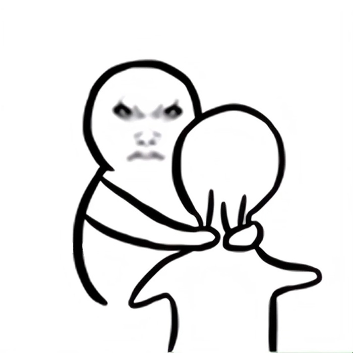 Ảnh chế meme bóp cổ hài hước
