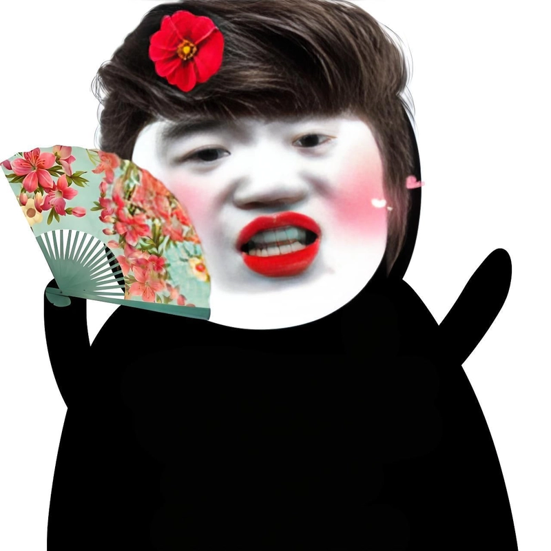 Ảnh chế meme gấu trúc slay