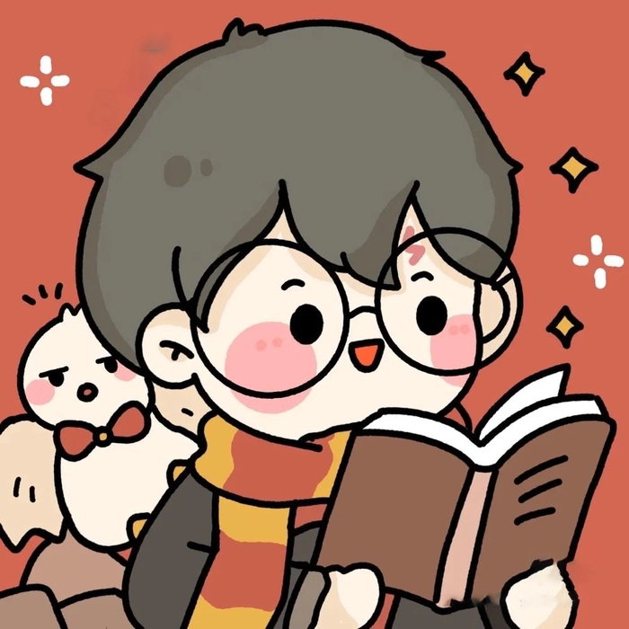 Ảnh chibi Harry Potter cute đáng yêu