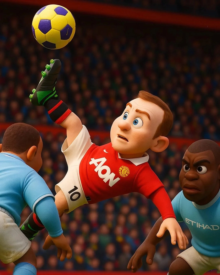Ảnh chibi Manchester United cute bá đạo