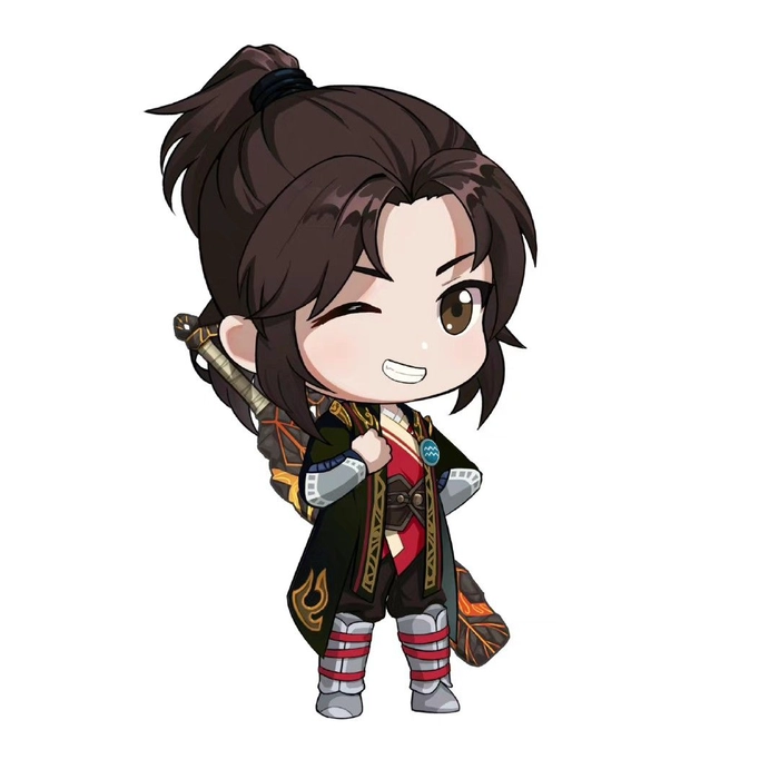 Ảnh chibi Tiêu Viêm cute khó cưỡng