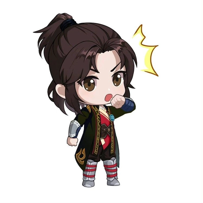 Ảnh chibi Tiêu Viêm độc lạ cute