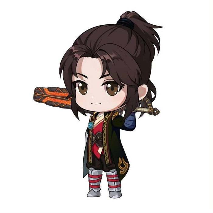 Ảnh chibi Tiêu Viêm siêu ngộ nghĩnh