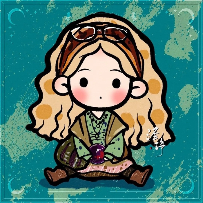 Ảnh chibi Triệu Lệ Dĩnh dễ mến