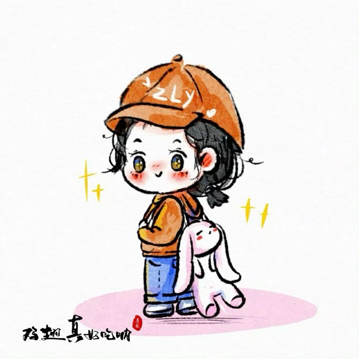 Ảnh chibi Triệu Lệ Dĩnh ngộ nghĩnh dễ thương