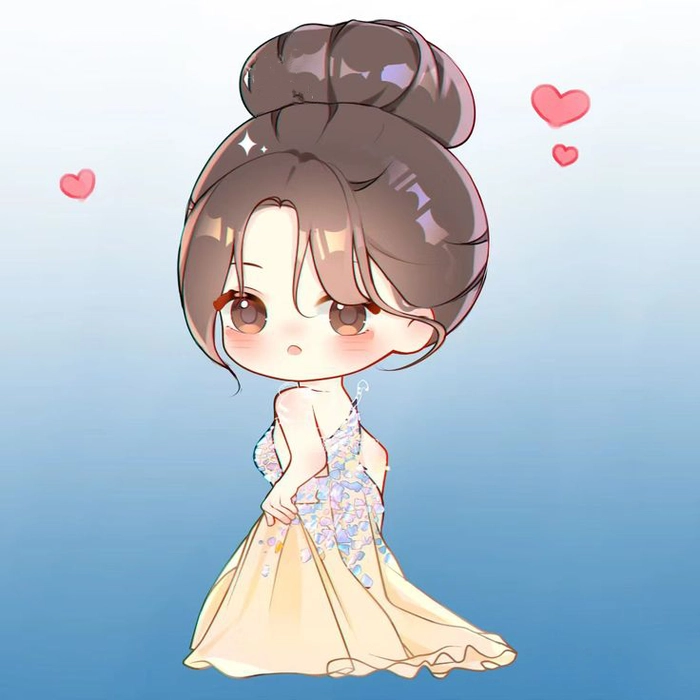 Ảnh chibi Triệu Lộ Tư đáng yêu dễ thương