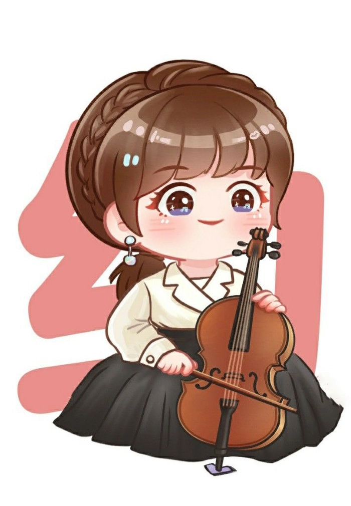 Ảnh chibi của Dương Tử dễ cưng