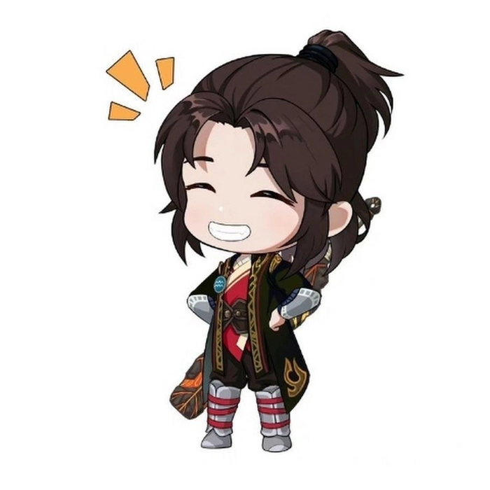 Ảnh chibi của Tiêu Viêm hài hước