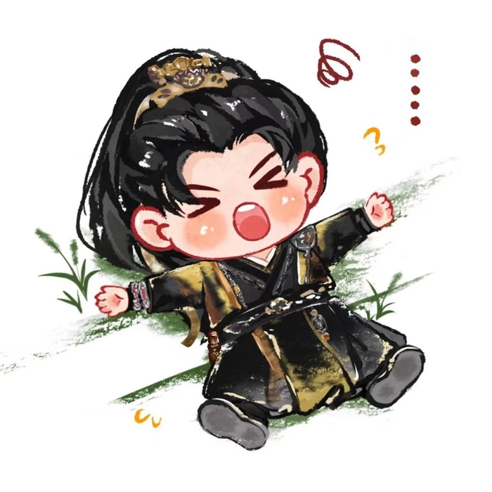 Ảnh chibi của Tiêu Viêm siêu dễ thương