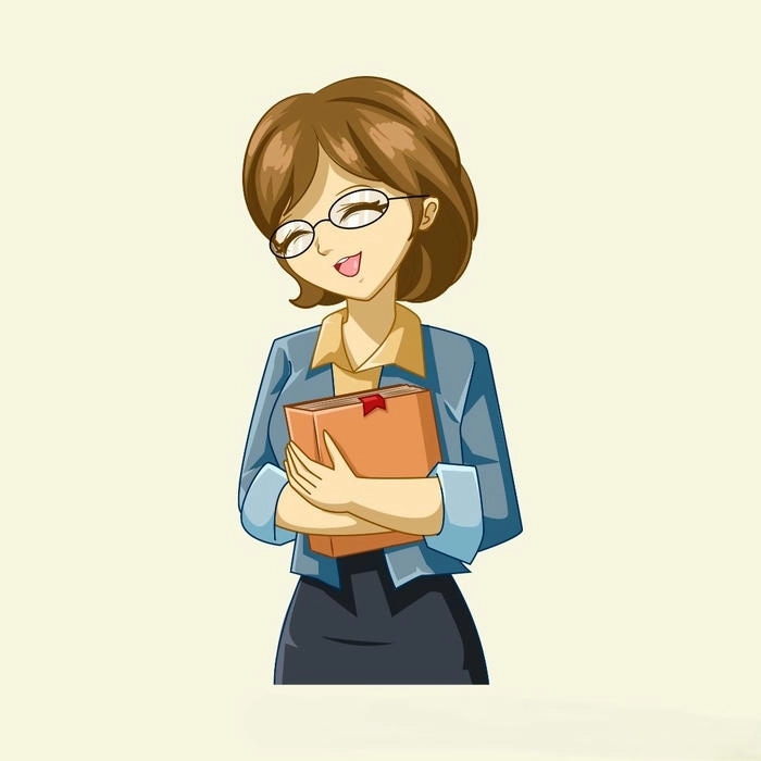 Ảnh cô giáo chibi cute siêu hài hước