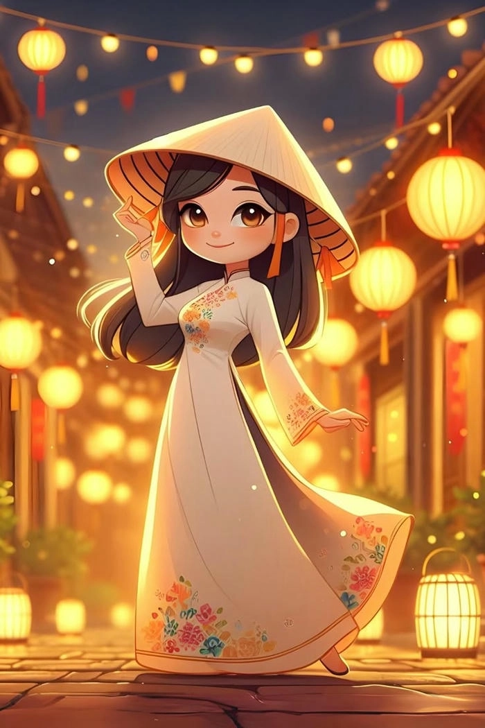 Ảnh cô giáo chibi siêu đáng yêu