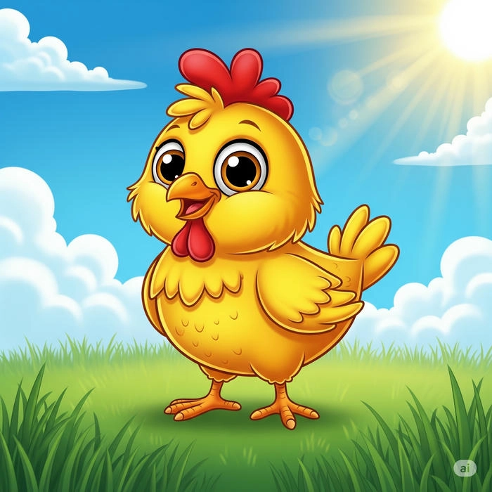 Ảnh gà con dễ thương ngộ nghĩnh đáng yêu