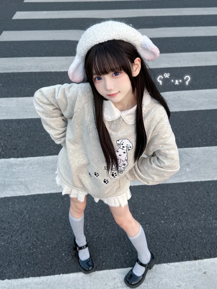 Ảnh gái xinh Trung Quốc cute trong trẻo