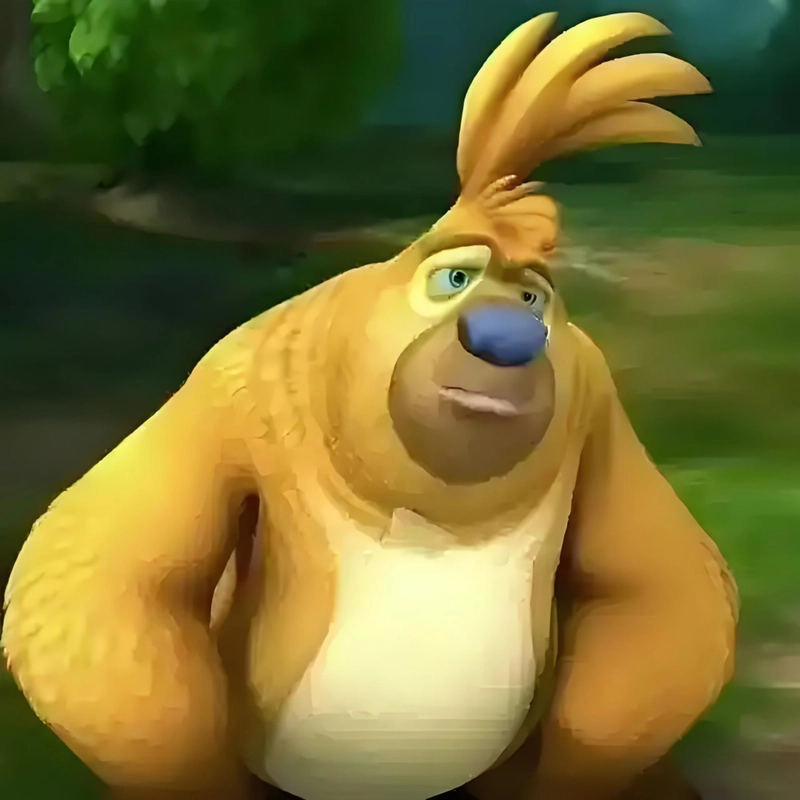 Ảnh gấu Boonie meme bá đạo ngầu