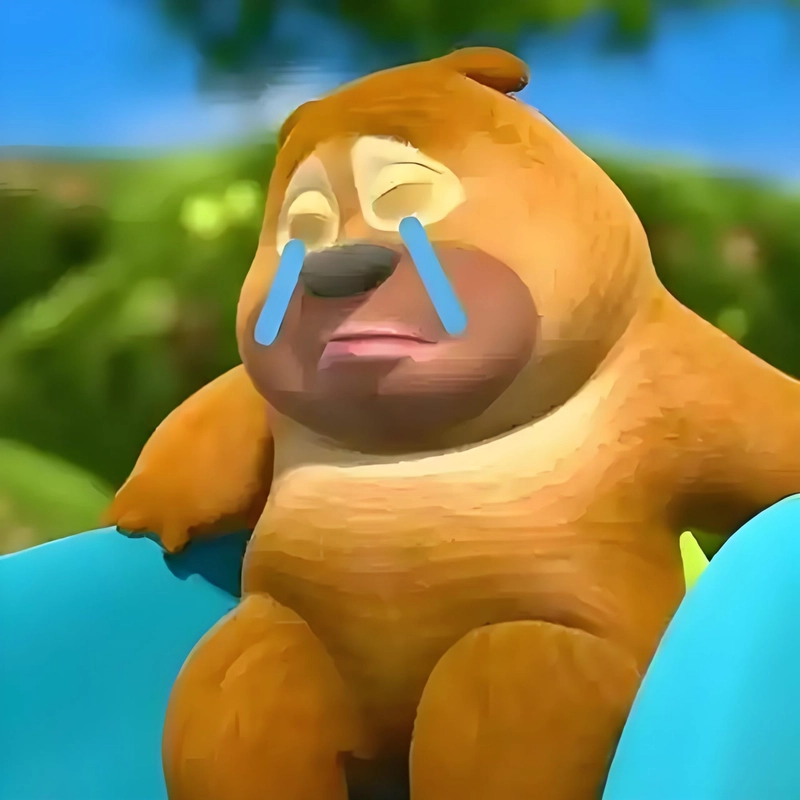 Ảnh gấu Boonie meme hài hước
