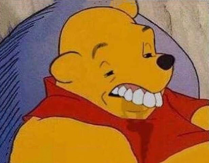 Ảnh gấu Pooh meme bá đạo ngầu