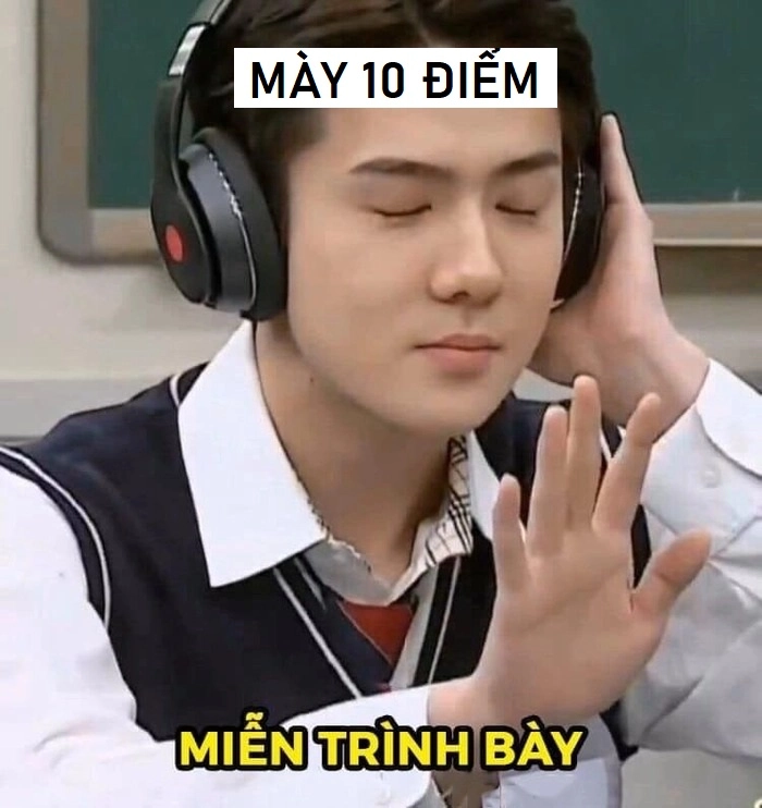 Ảnh meme 10 điểm vui nhộn