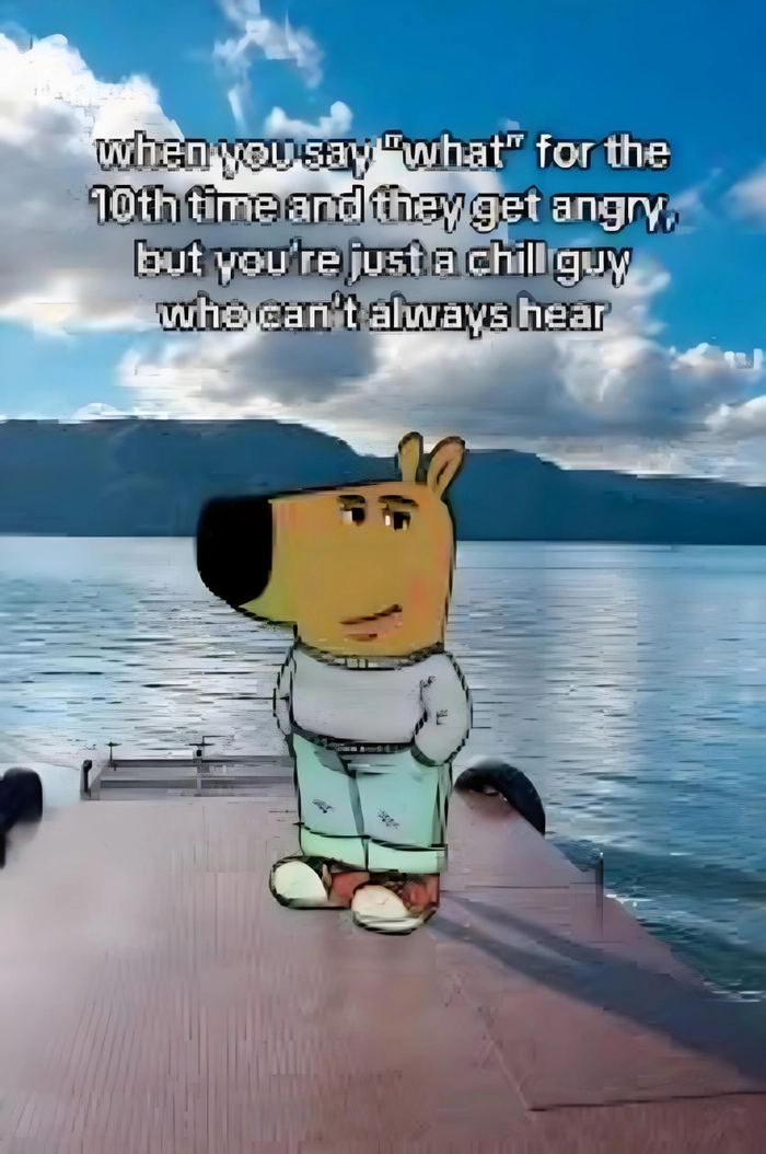 Ảnh meme Chill Guy cực hài