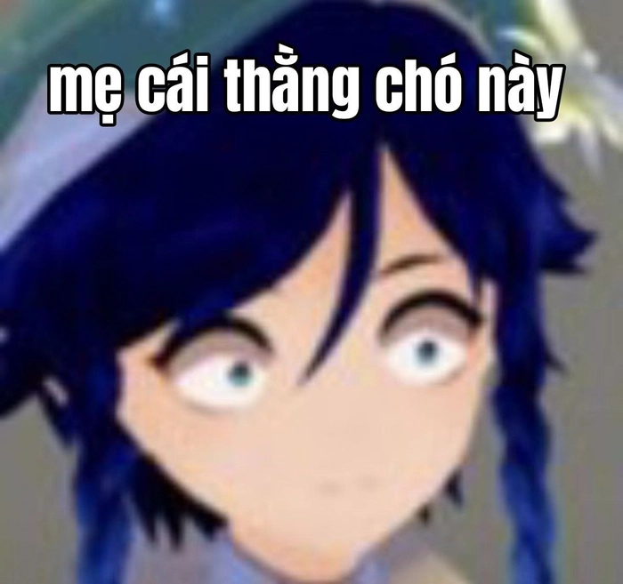 Ảnh meme Genshin Impact chế bá đạo