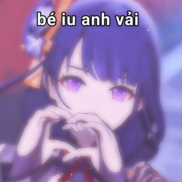 Ảnh meme Genshin Impact độc đáo bá đạo