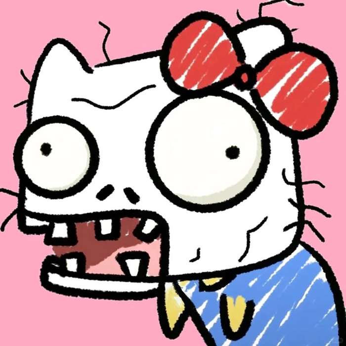 Ảnh meme Hello Kitty hài lầy