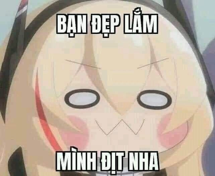 Ảnh meme anime bá đạo khó nhịn cười