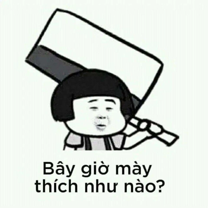 Ảnh meme chửi bậy cực gắt