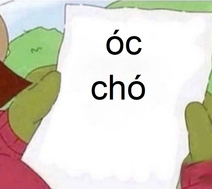 Ảnh meme óc chó mới nhất