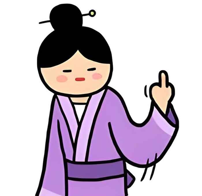 Ảnh ngón giữa meme chất bá đạo