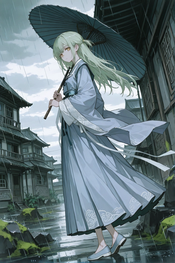 Ảnh tâm trạng buồn nữ anime lặng thầm