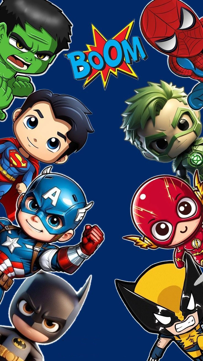 Avenger chibi cute đáng yêu
