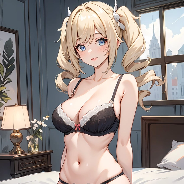 Barbara Genshin Impact làm hình nền