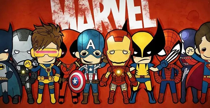 Biệt đội siêu anh hùng chibi hài hước