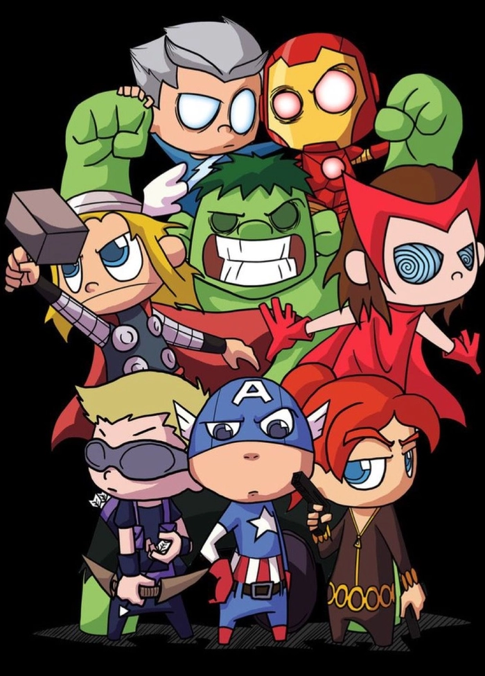 Biệt đội siêu anh hùng chibi vui nhộn