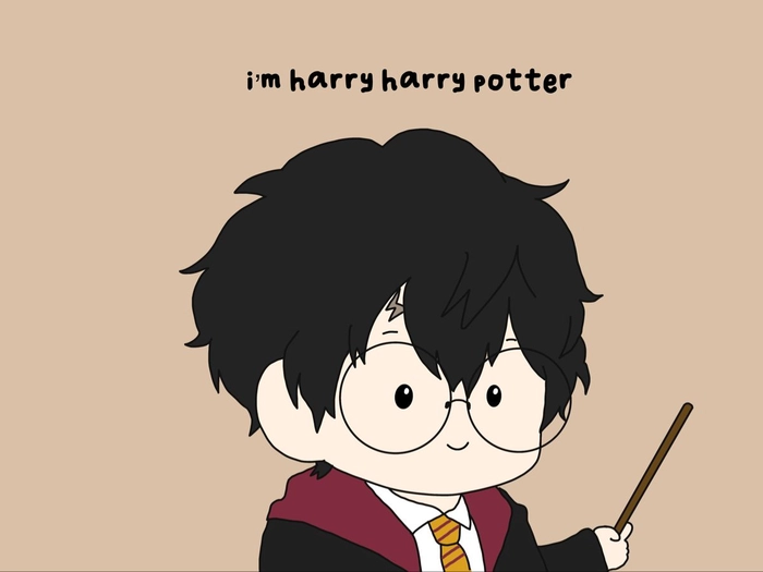 Bộ ảnh Harry Potter chibi nhiều phong cách