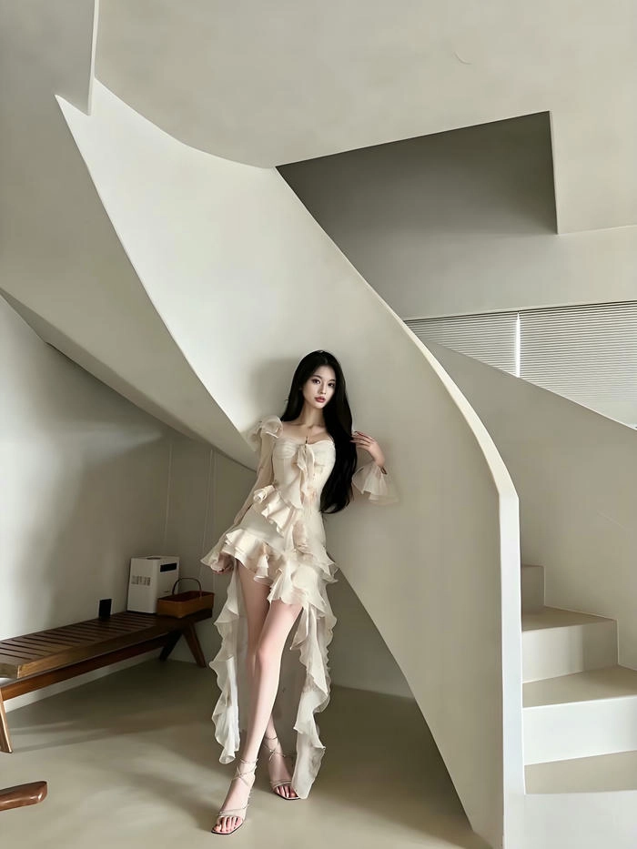 Bộ ảnh gái chân dài Trung Quốc gợi cảm