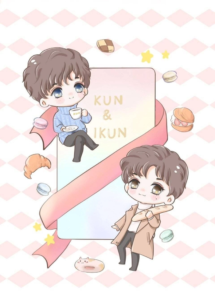 Bộ sưu tập Thái Từ Khôn chibi siêu dễ thương