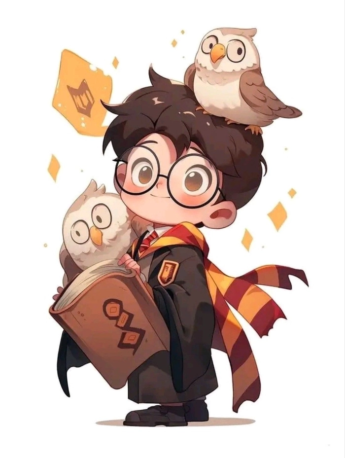 Bộ sưu tập ảnh chibi Harry Potter