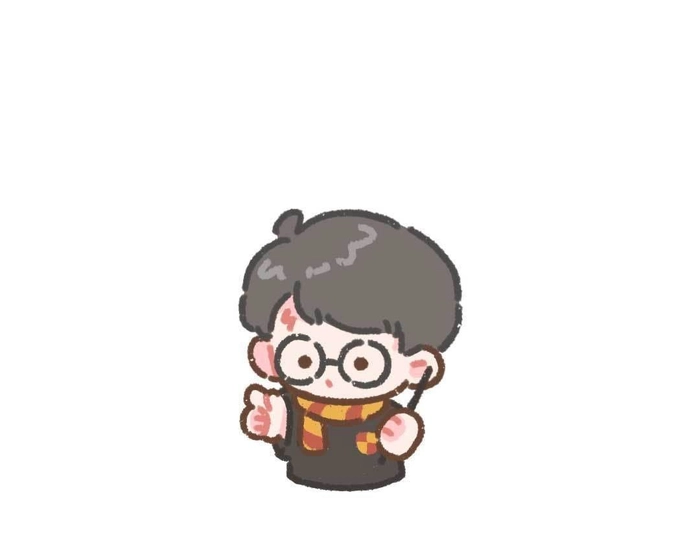 Bộ sưu tập hình ảnh Harry Potter chibi cute