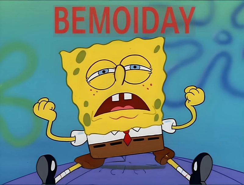 Bọt Biển hoạt hình meme cực lầy